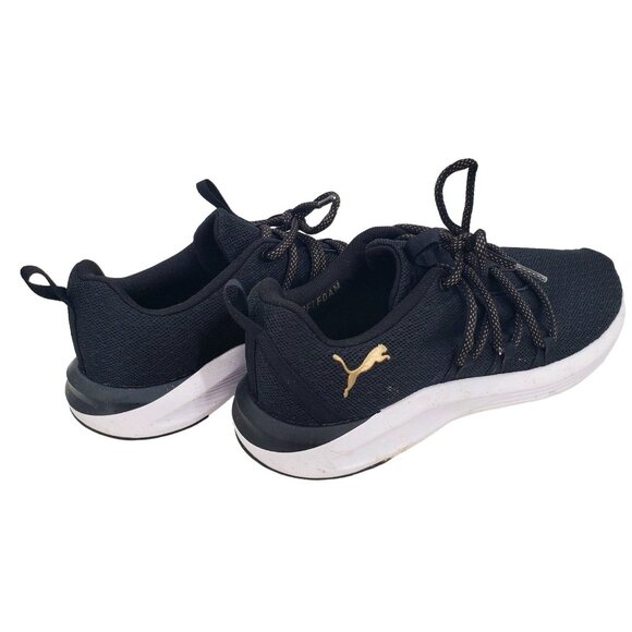 Puma 8.5 Sneakers Active Prowl Knit Woman Lace-up Athletic Shoes Activewear - Picture 4 of 10